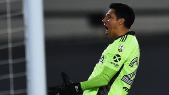 Para guardar: el partido de Enzo Pérez en el arco de River tras el triunfo heroico ante Santa Fe