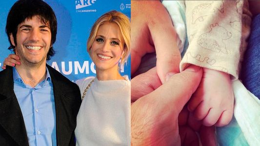 Mónica Antonópulos y Marco Antonio Caponi ya son papás: ¡nació Valentino!