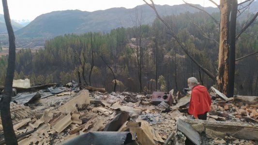 El Bolsón: Cincuenta años de trabajo se perdieron en 15 minutos