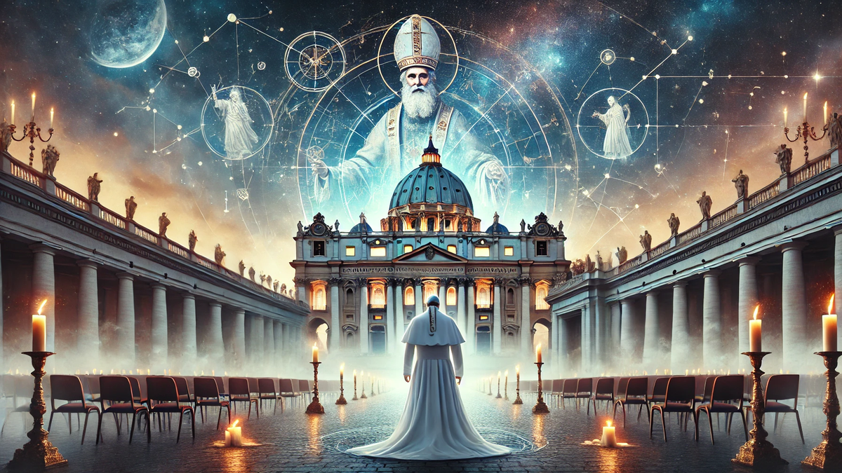 Astrología política: el continente más afectado por la muerte del Papa Francisco. Foto: ChatGPT