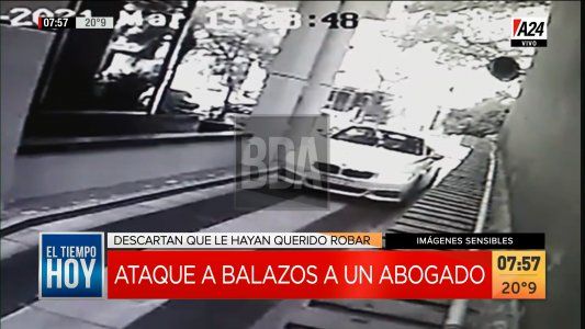 Así fue el ataque sicario a un abogado en Belgrano