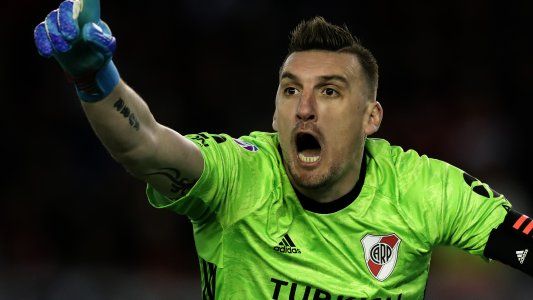 El representante de Armani habló del futuro del arquero de River y la posibilidad de que se vaya de Núñez