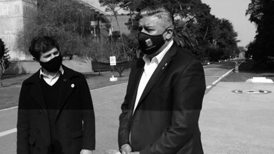 Axel Kicillof asistió al predio de la AFA para presenciar la campaña de donación de plasma