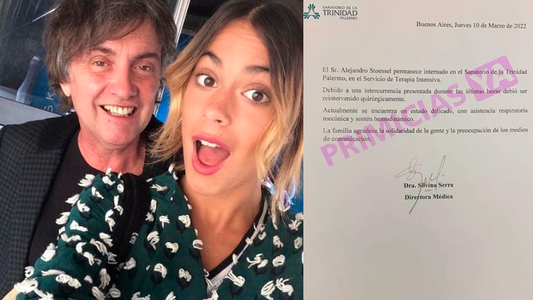 El papá de Tini Stoessel tuvo que ser operado y está grave