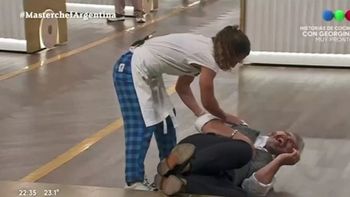Donato De Santis se hizo el vivo en MasterChef Celebrity y terminó en el piso
