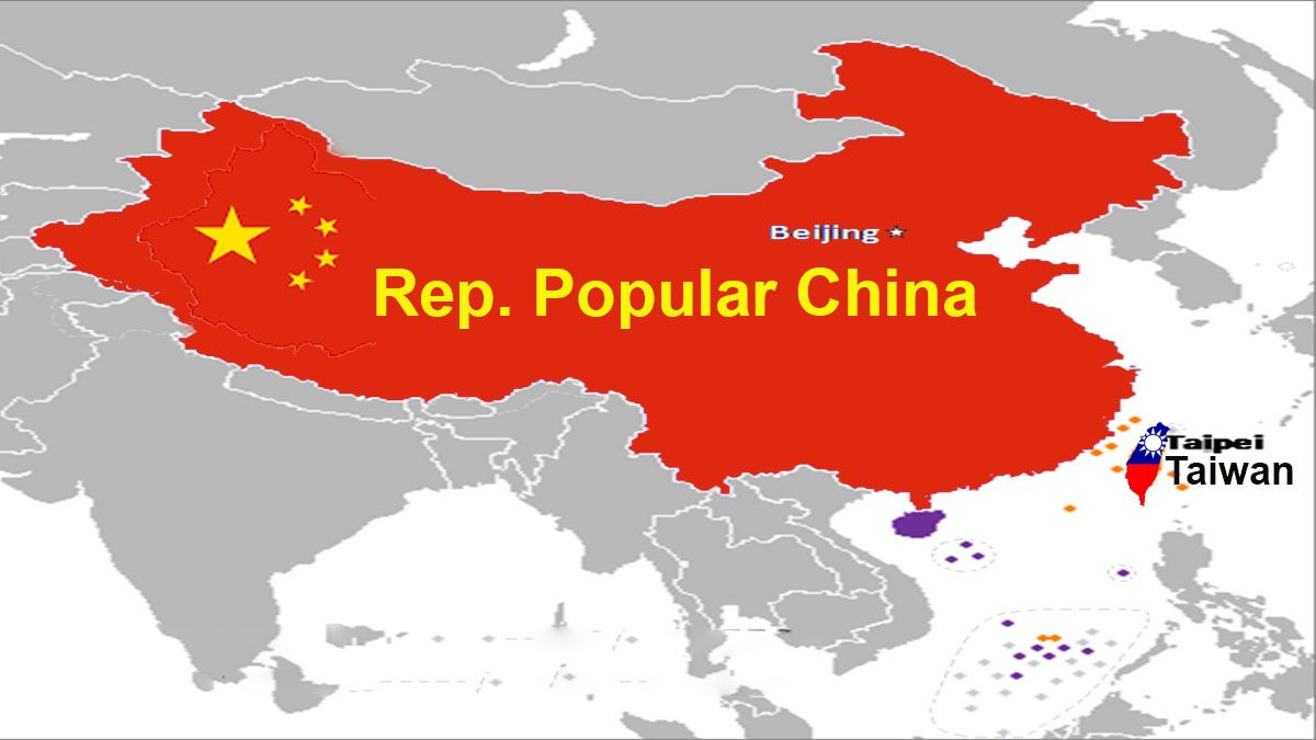 La República Popular China, comunista, tiene 1.400 millones de habitantes. Taiwán, una isla, tiene 23 millones de habitantes (Foto: Archivo)