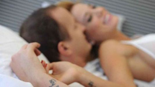 La foto en la cama de Jésica Cirio y Martín Insaurralde