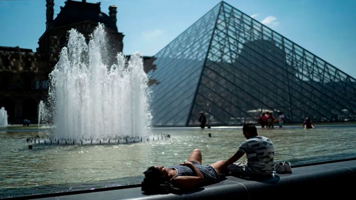 La fuente del Louvre