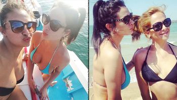 Macarena Pérez viajó a Brasil con su nueva ¿novia? y cautivó con un topless