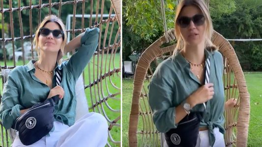 El blooper de Marcela Kloosterboer durante una producción