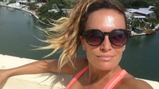 Claudia Albertario y su sexy rutina de ejercicios desde Miami