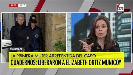 Cuadernos K: liberaron a Elizabeth Municoy, la última arrepentida