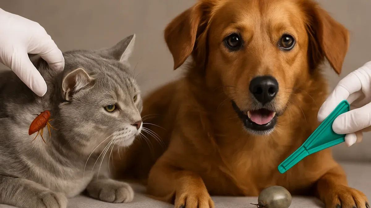 Pulgas y garrapatas en perros y gatos: cómo prevenirlas y qué señales mirar. (Imagen ilustrativa)