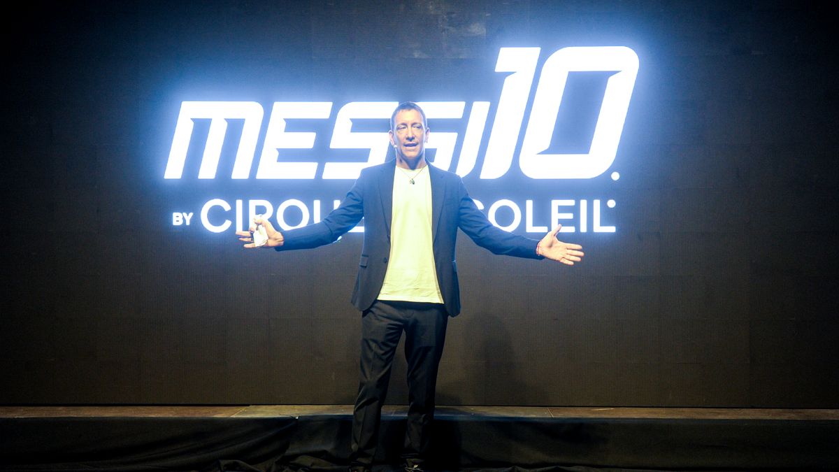 Nico Vázquez presentó Messi 10″, el show del Cirque du Soleil: todas las fotos&nbsp;