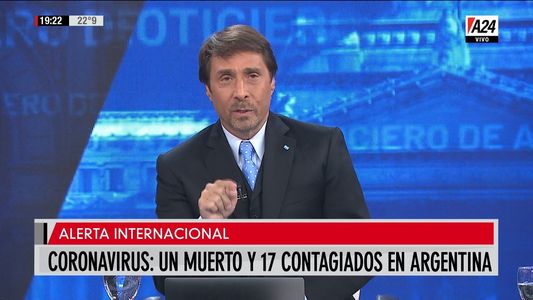 Eduardo Feinmann tiene coronavirus: Esto le puede pasar a cualquiera, nadie esta excento