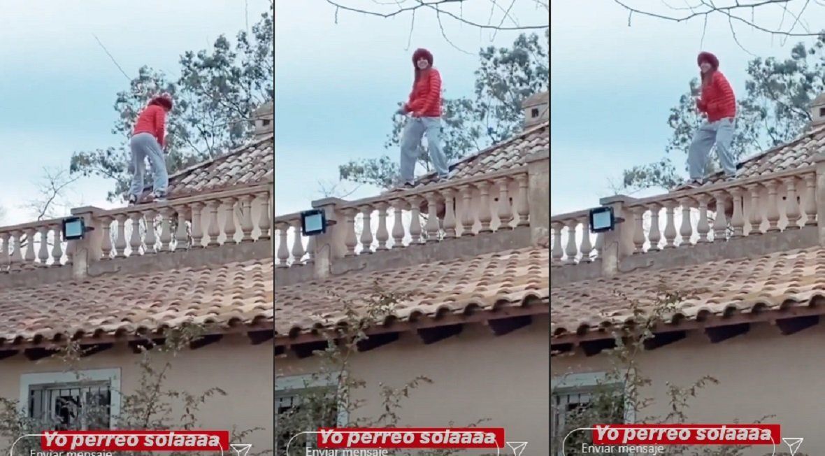 Polémica por un video de Barby Franco desafiando las alturas: Te vas a matar