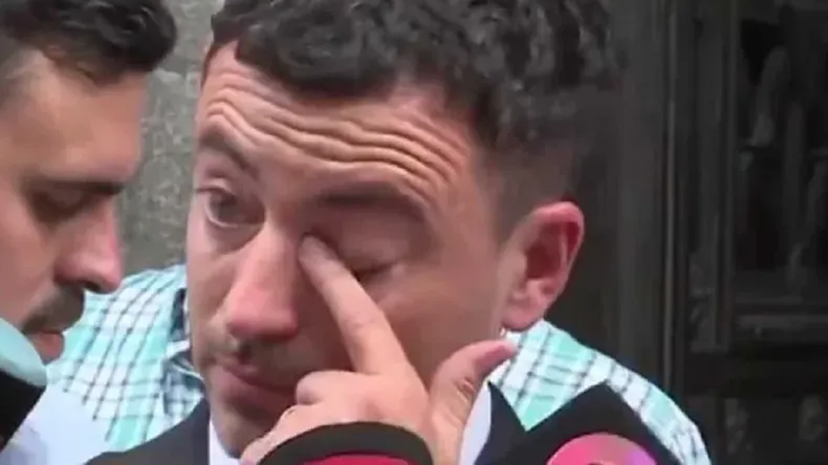 Rodrigo De Loredo lloró por la caída de la ley Bases. (Foto: captura)&nbsp;