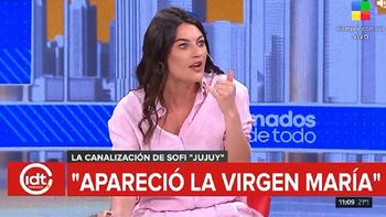 Jujuy Jiménez contó cuando en una comunicación se le apareció la virgen María, María Magdalena y el Arcángel Gabriel
