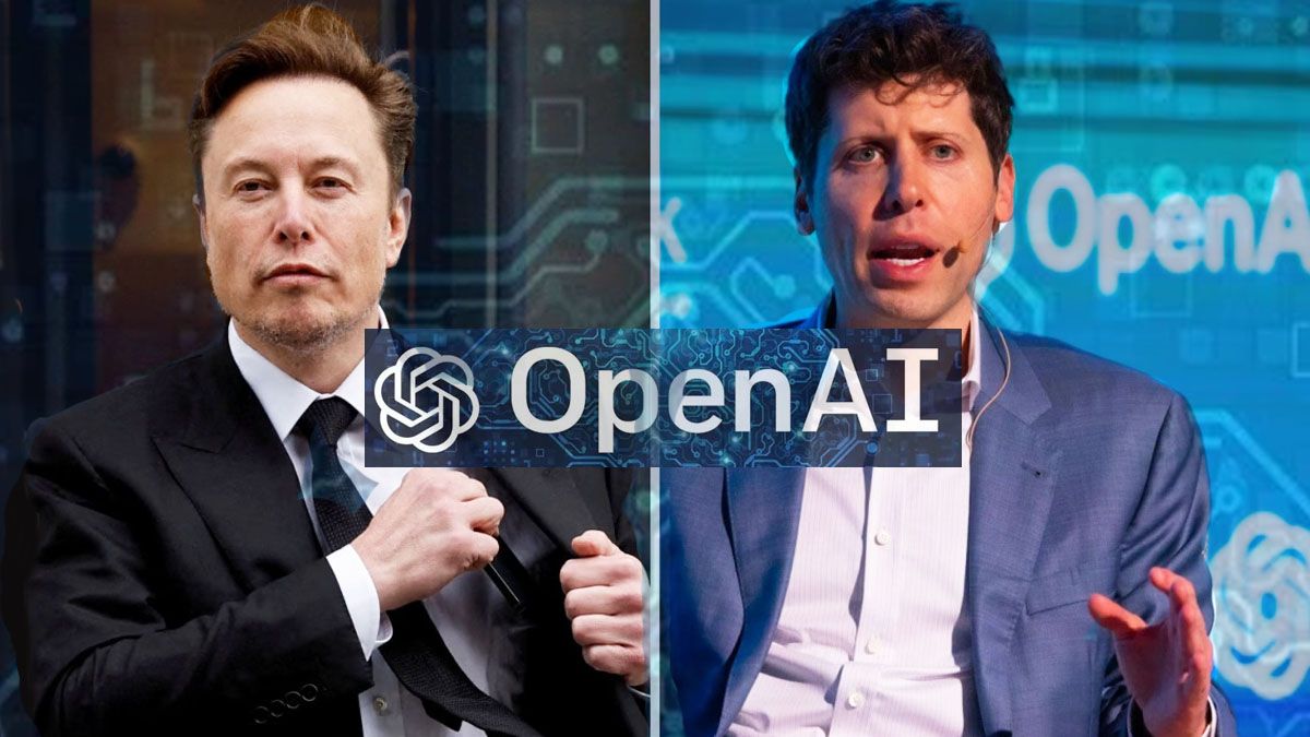 Elon Musk y Sam Altman. La lucha por el control de la Inteligencia artificial y el futuro de la humanidad. (Foto: A24.com)