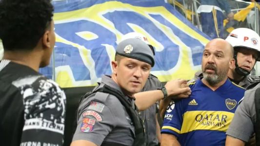 Quién es Leonardo Ponzo, el hincha detenido por racismo en Corinthians-Boca