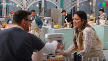 La insólita pregunta que hizo Karina Jelinek en la cocina de Bake Off Famosos: ¿Cómo se prendía...?