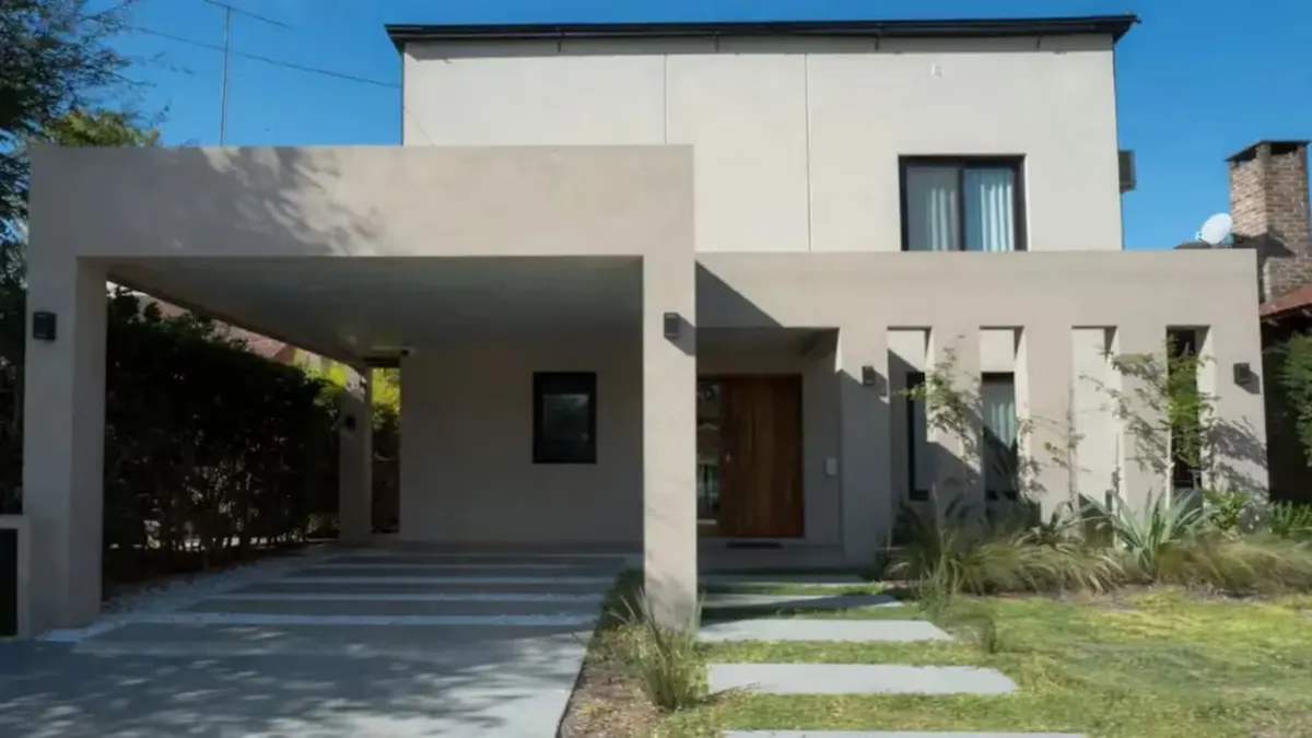 La casa que se hizo a nuevo Adorni en el Country Indio Cu&aacute; Golf Club. (Foto: archivo)