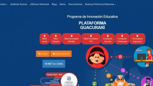 Misiones se sumó al dictado de clases a distancia a través de una plataforma digital