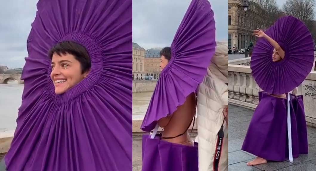 Calu Rivero desnuda en París: la osada producción de la actriz