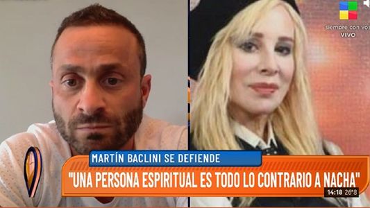 Martín Baclini: Una persona espiritual es todo lo contrario a Nacha Guevara
