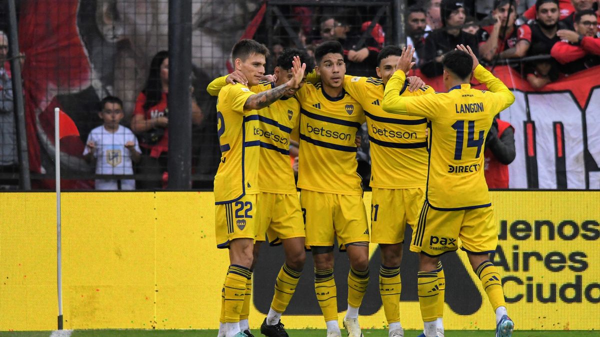 Boca le ganó 3-1 a Newells en Rosario por la Copa de la Liga