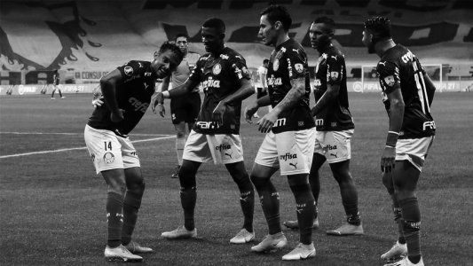 Palmeiras goleó a Libertad en Brasil, es el primer semifinalista de la Libertadores y espera a River