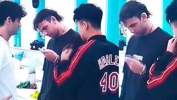 Los ex jugadores dejaron un mensajito al Chino en la casa y podrían sancionarlo