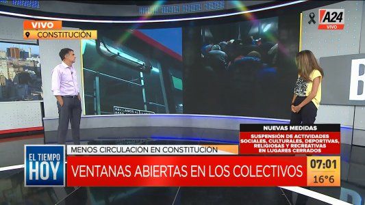 Pese a las restricciones, la estación Constitución excedida