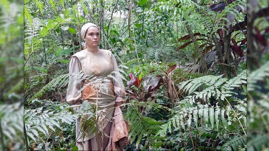 Lali González filma una película en la selva misionera