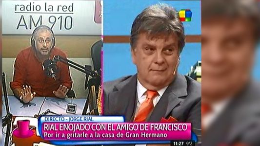 Jorge Rial y Luis Ventura se volvieron a cruzar al aire