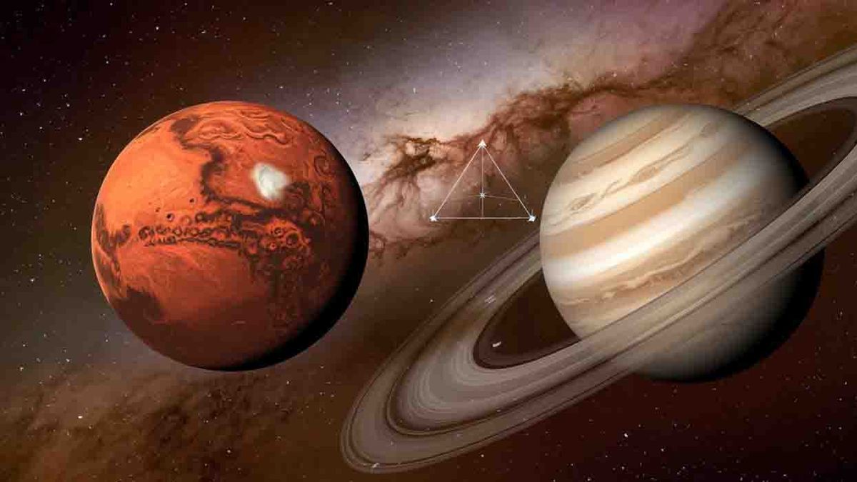 Hoy se destaca por el tr&iacute;gono entre Marte y Saturno, un aspecto astrol&oacute;gico que fomenta el trabajo duro y el enfoque disciplinado. (Foto: Ideogram)