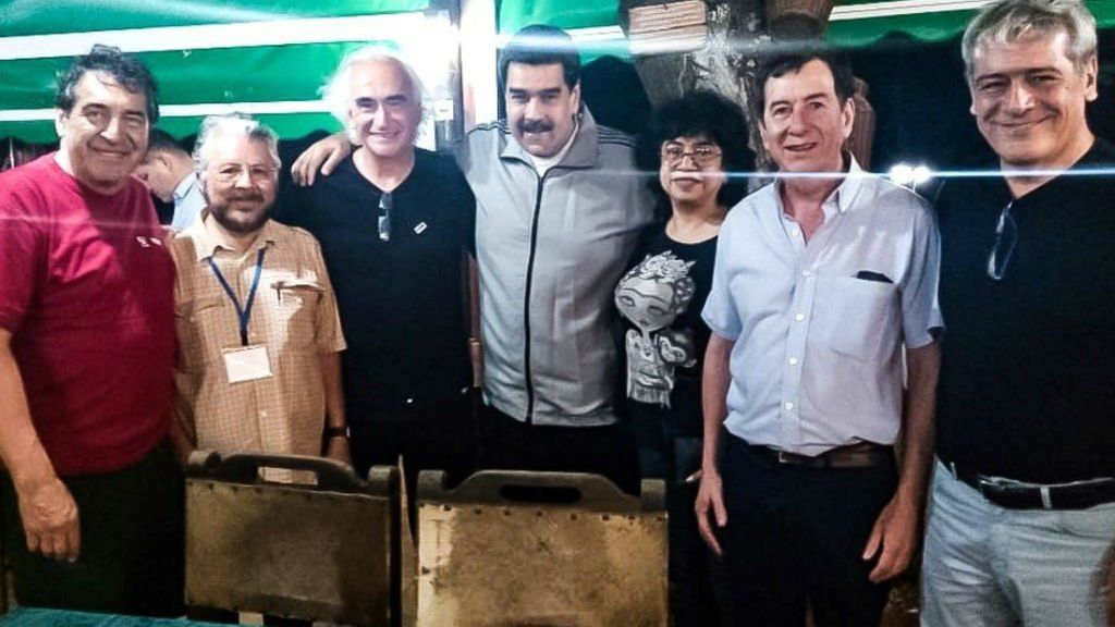 Ahora, Maduro promete invertir en Argentina: cómo es el buque Eva Perón que quiere ayudar a finalizar y qué le dijo a sindicalistas argentinos