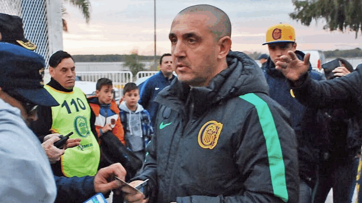 Andrés “Pillín” Bracamonte, exjefe de la barra brava de Rosario Central.