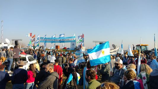 #9J Así fue la masiva marcha del campo en San Nicolás