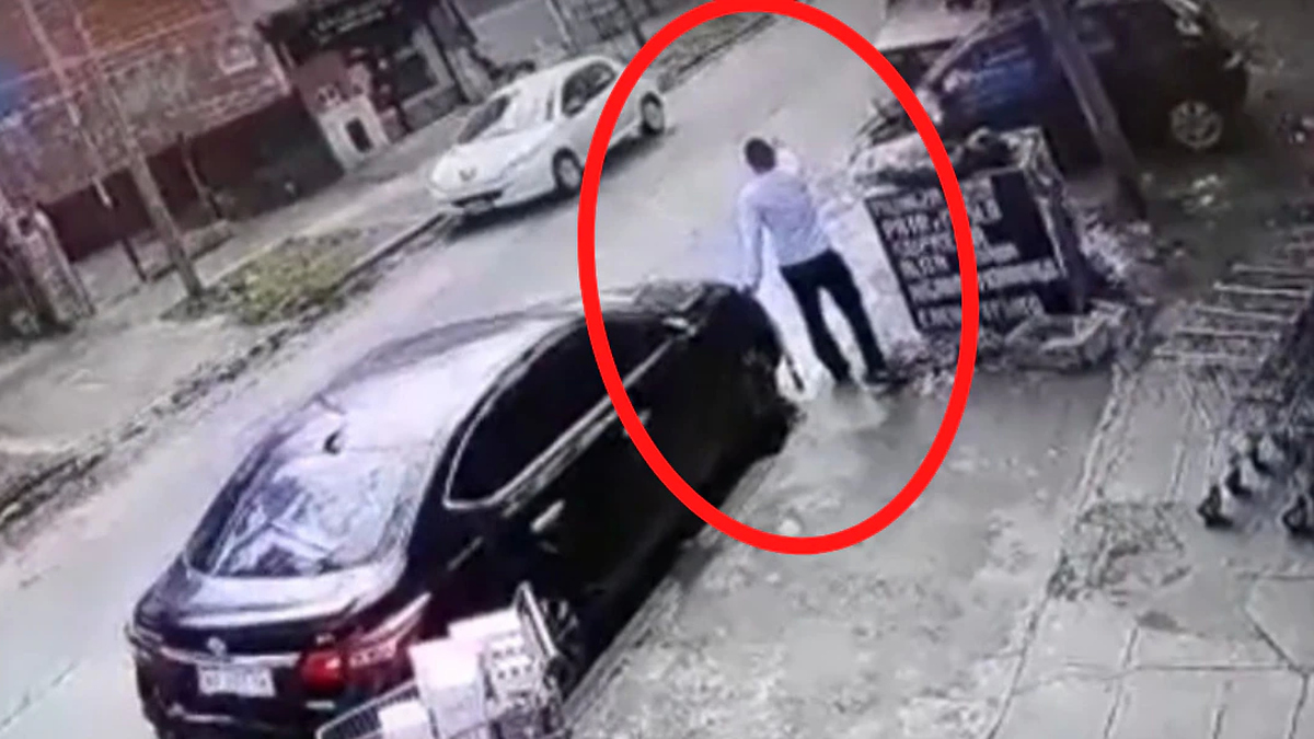 El propietario del chino&nbsp;disparó contra delincuentes desde la puerta