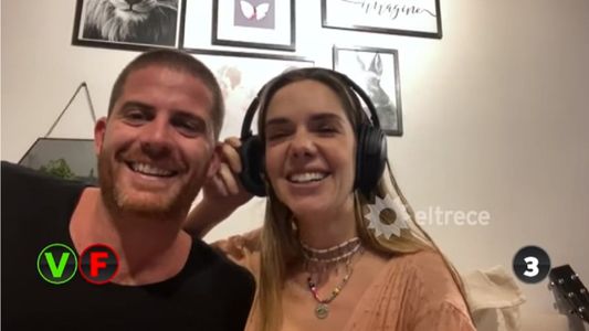Julieta Nair Calvo presentó a su novio en televisión