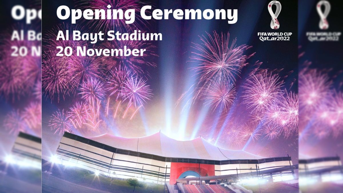 La ceremonia inaugural del Mundial Qatar 2022 comenzará a las 11.30 (Foto: @FIFAWorldCup).