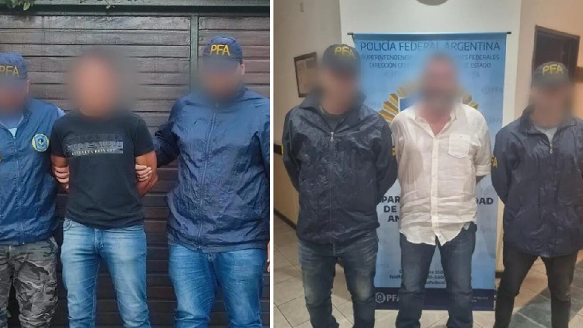 La Policía Federal detuvo a tres hombres vinculados a posibles actividades terroristas. (Foto: Policía Federal Argentina)