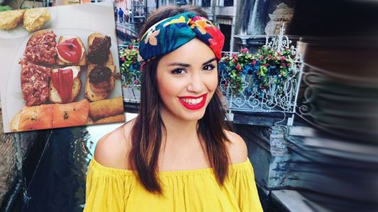 De viaje por Europa, Lali Espósito piensa si le va a entrar el vestido para los Martín Fierro