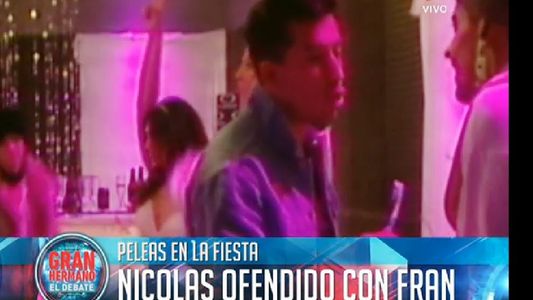 “Gran Hermano 2015”: Nicolás y su furia contra Francisco