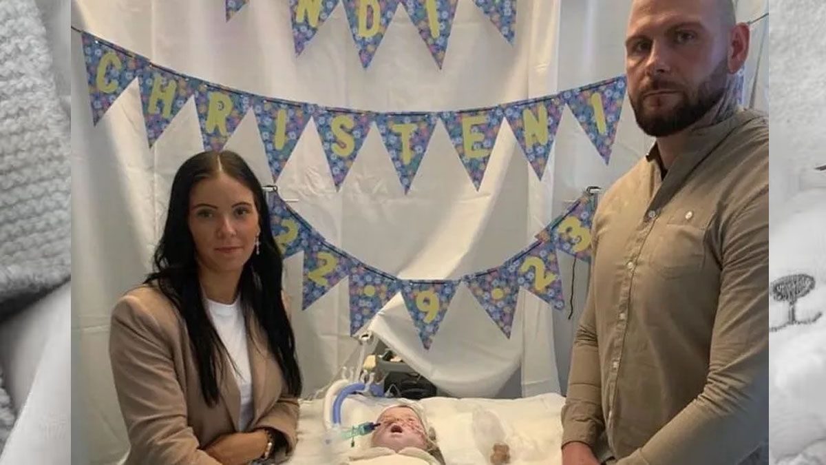 Los padres de Indi, agradecidos con el gobierno italiano por la ayuda recibida en un un momento clave (Foto: gentileza Nottigham Post).
