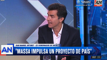 Juan Manuel Urtubey: Sergio Massa llama a un acuerdo de unidad nacional y es por eso que lo estoy apoyando