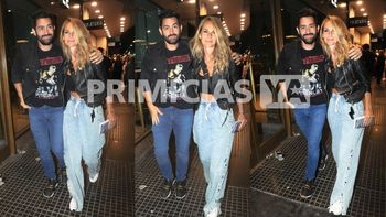 Las fotos de El Tucu López y Sabrina Rojas más enamorados que nunca en la noche porteña