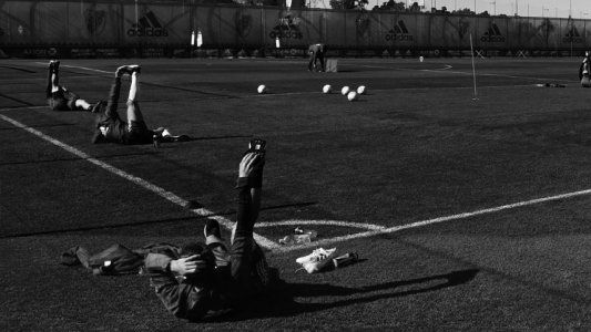 River volvió a entrenarse en Ezeiza bajo el nuevo protocolo diseñado por AFA