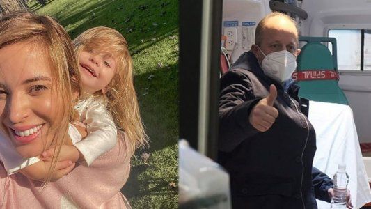Jésica Cirio y su emoción tras el alta de Martín Insaurralde luego de haberse contagiado de coronavirus